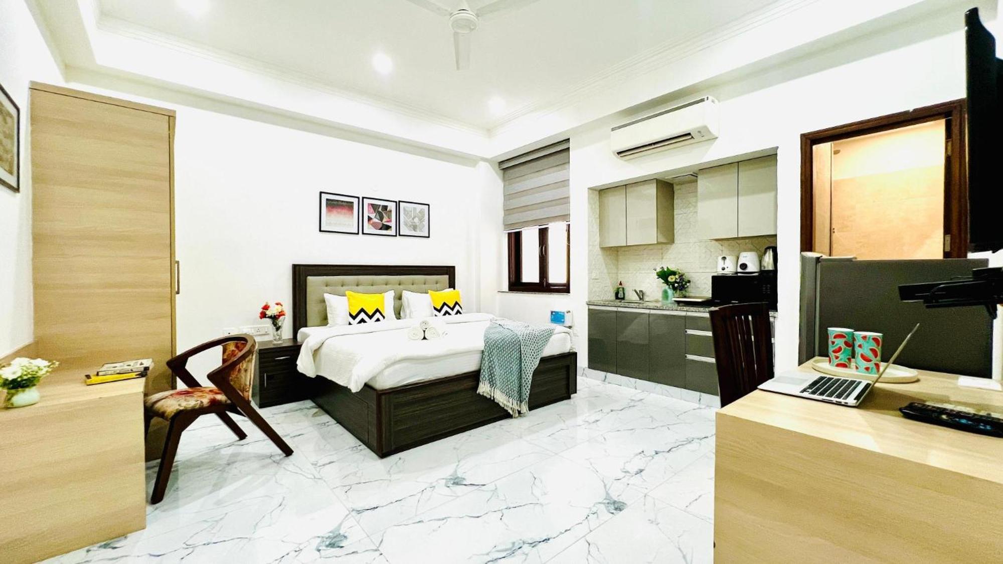 Bluo Studio2 Golf Course Road - Gym, Terrace Garden คูร์เคาน์ ภายนอก รูปภาพ